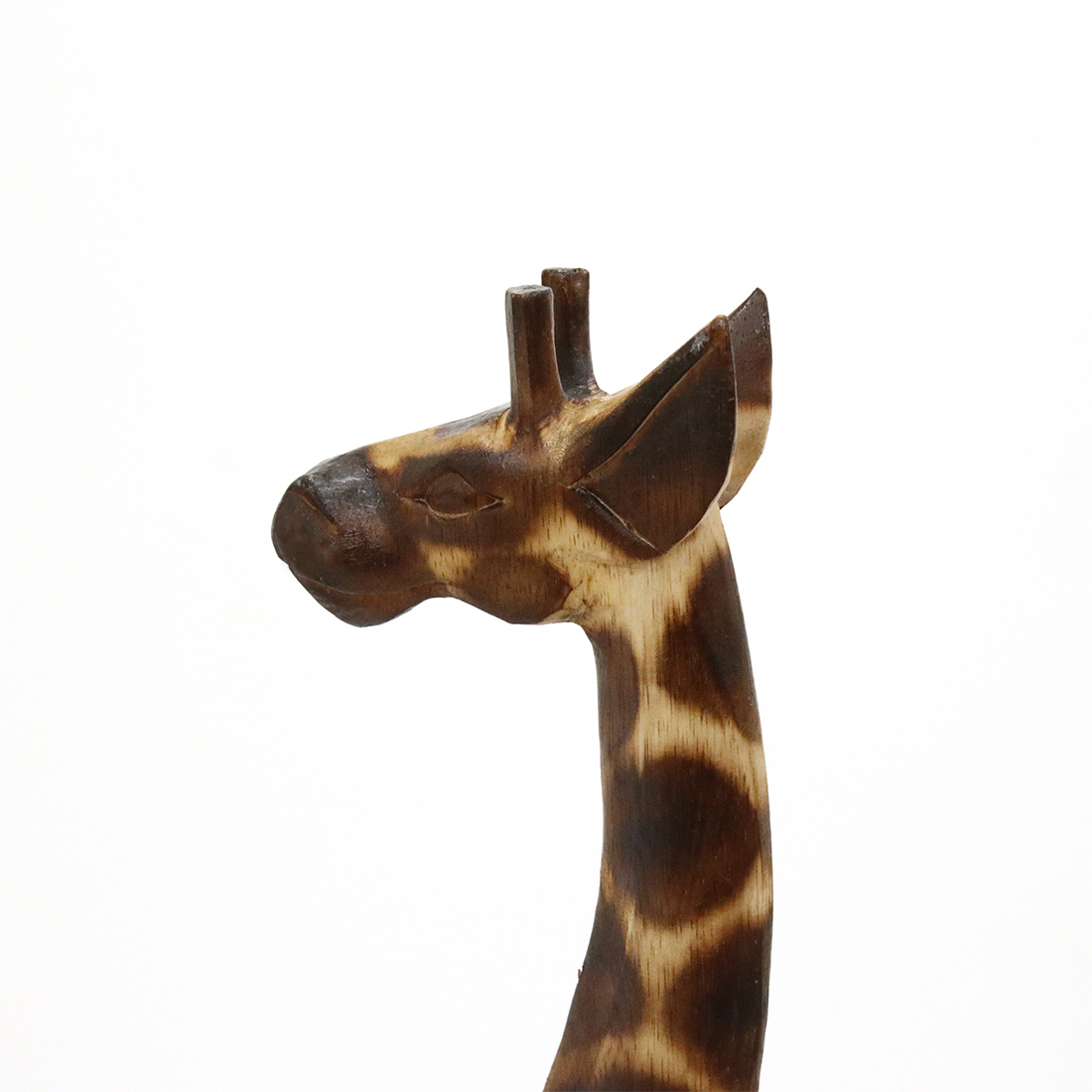 木彫りキリンノーマル1匹 H100 | トモ・コーポレーション｜世界の民芸