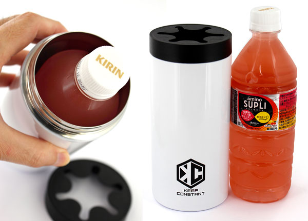 ヒロ 真空ステンレス ペットボトルホルダー KEEP CONSTANT 500ml用 HCT