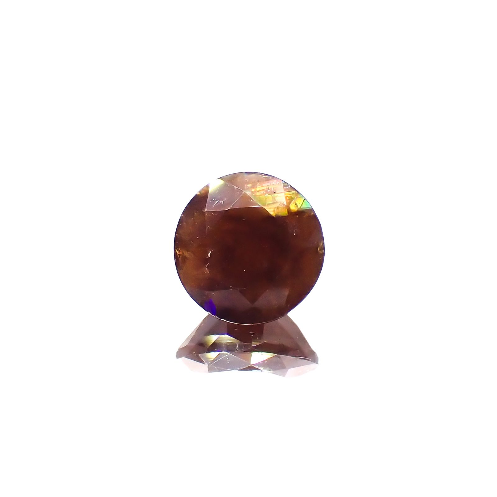 レインボーガーネット 日本・奈良県天川村産 1.81ct[240221953]7.2x7