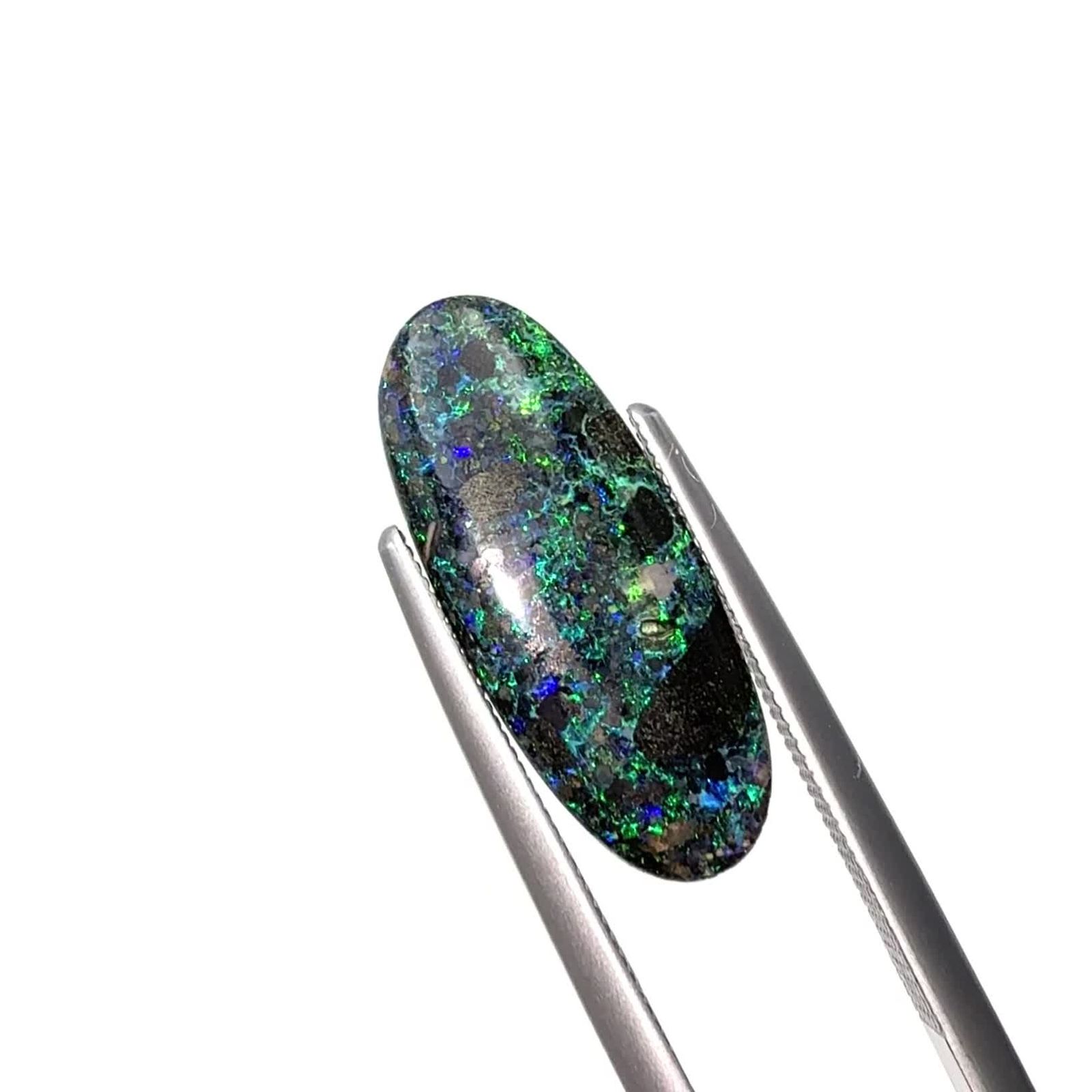 ブラックマトリックスオパール(宝石名オパール/加熱処理