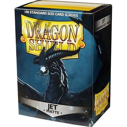 ドラゴンシールド スリーブマット スタンダードサイズ）ジェット 100枚