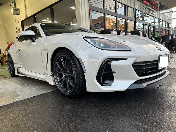 TWS Motorsport T66-F Gloss Gunmetal】SUBARU BRZ ZD8