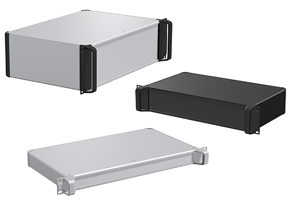 Duplex 1Uラックケース 放熱パンチングメタル使用 DUPLEX