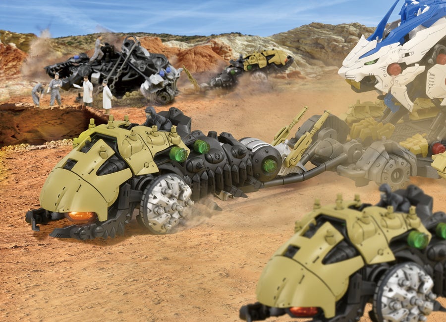 ZW17｜キャタルガ［カイコガ種］｜商品情報｜ゾイドワイルド｜タカラトミー