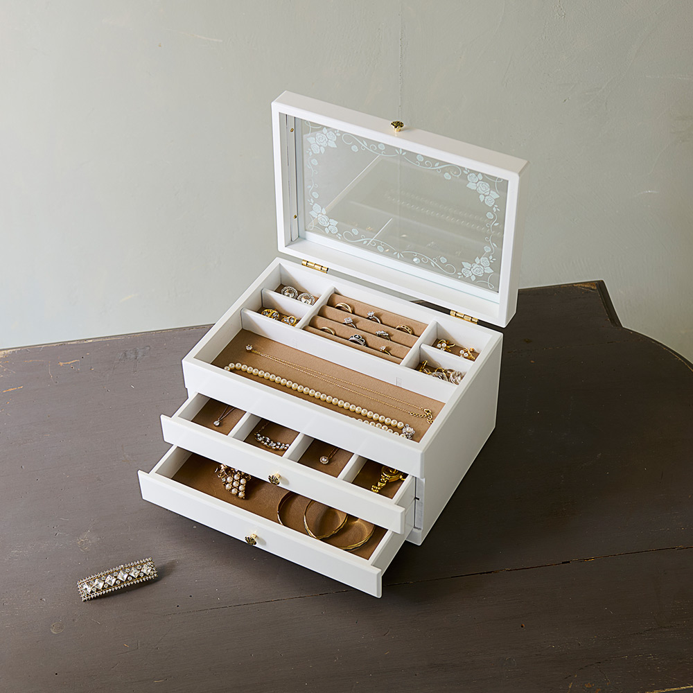 木製ジュエルケース ホワイト | 商品詳細 | 高島屋オンラインストア