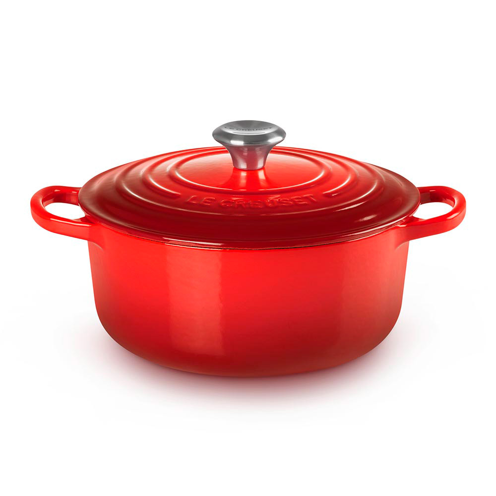 シグニチャー ココット・ロンド チェリーレッド 16→24cm | 商品詳細