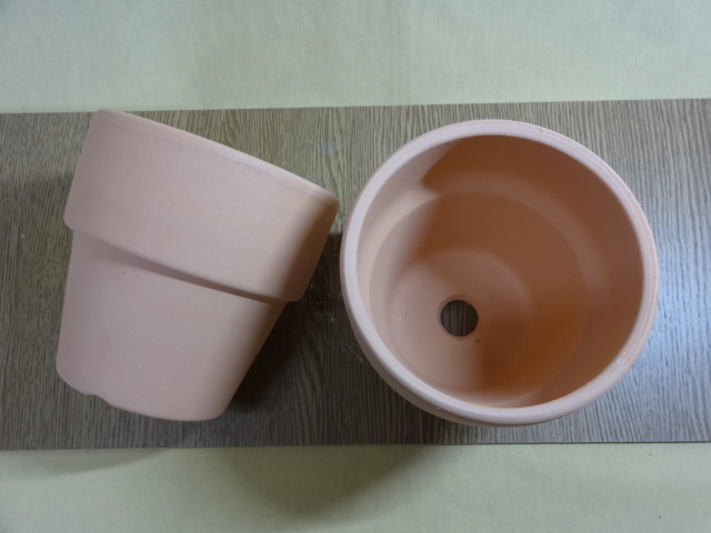 山野草鉢/蘭鉢の販売通販（ライフ素焼き鉢 4号） 株式会社 原田園芸