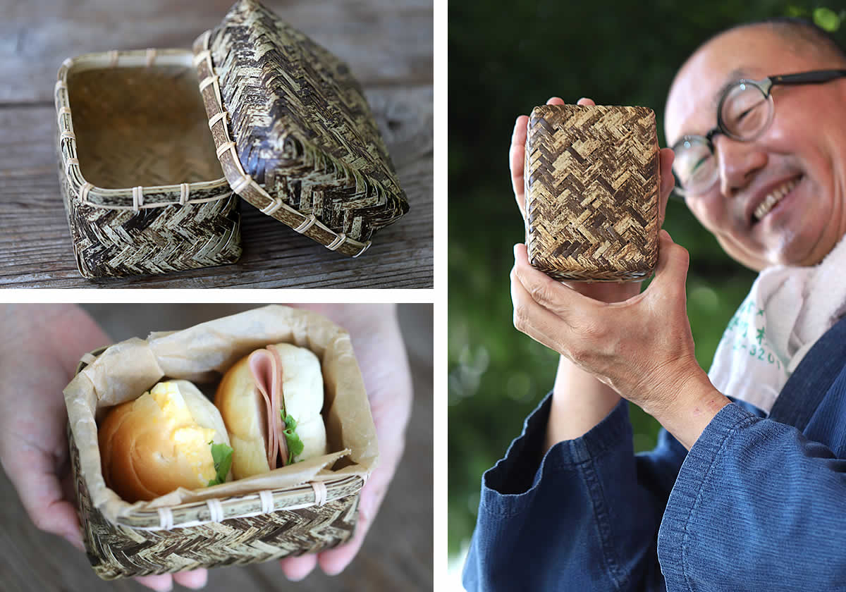 虎竹網代ミニ弁当箱 | 虎斑竹専門店 竹虎