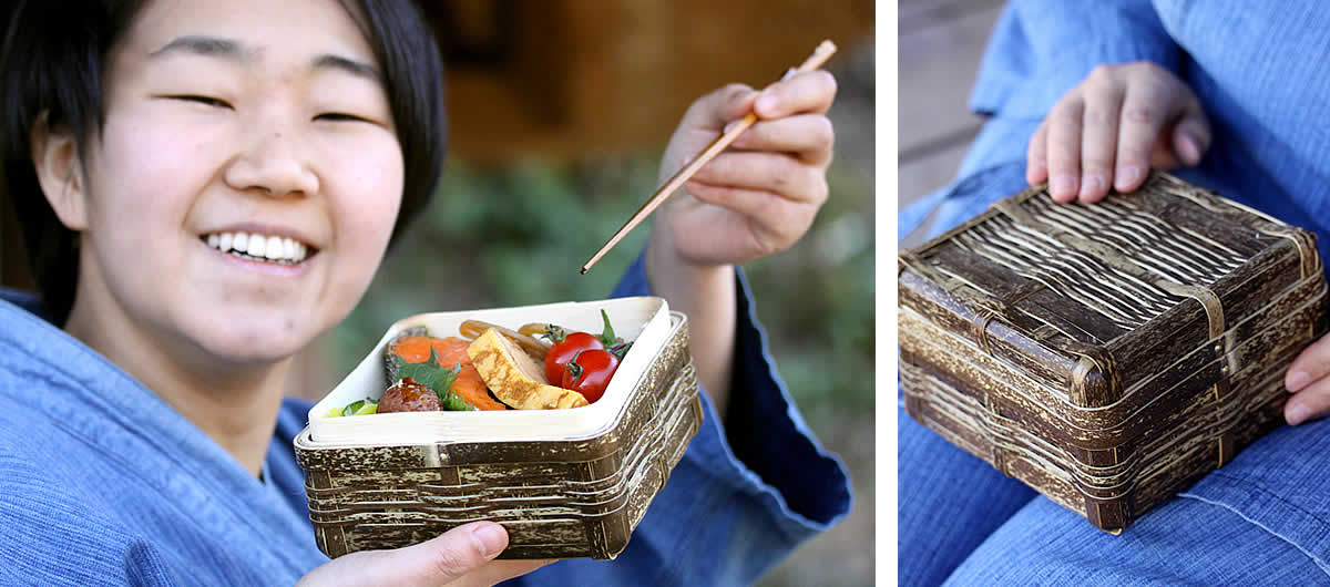 虎竹ランチボックス（小） | 虎斑竹専門店 竹虎