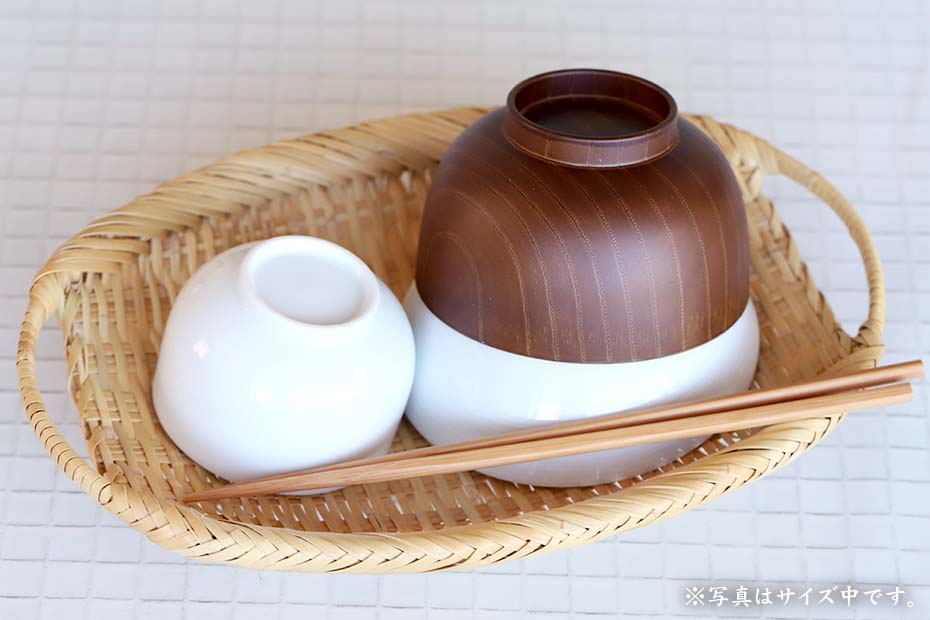 スズ竹両口楕円盛りざるなめらかな竹肌で食材にやさしい | 虎斑竹専門