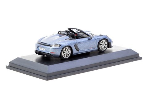 Minichamps X Tarmac Works 1/64 Porsche 718 Spyder RS Vanadium Grey Met