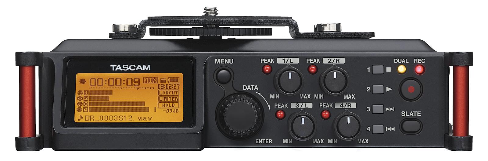 Tascam DR-70D | 4-channel audio recorder for DSLR cameras