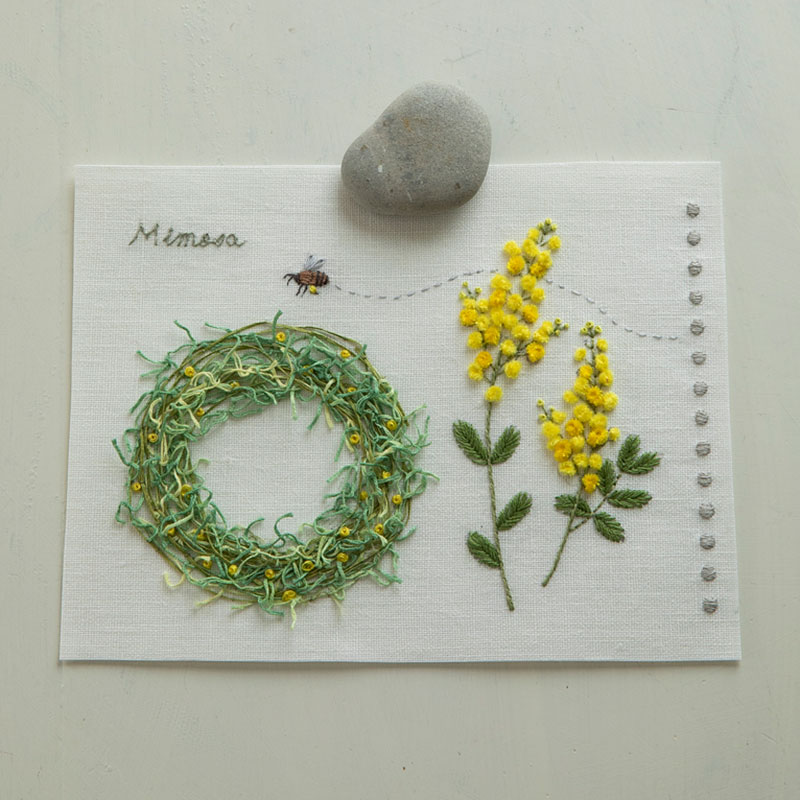 青木和子の小さな刺しゅうの旅: 本｜手づくりタウン by 日本ヴォーグ社