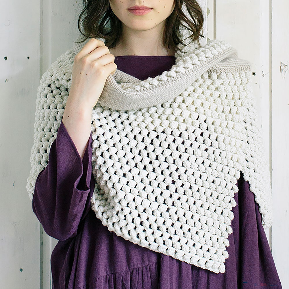 レシピ〉大判ストール: レシピ｜手づくりタウン by 日本ヴォーグ社