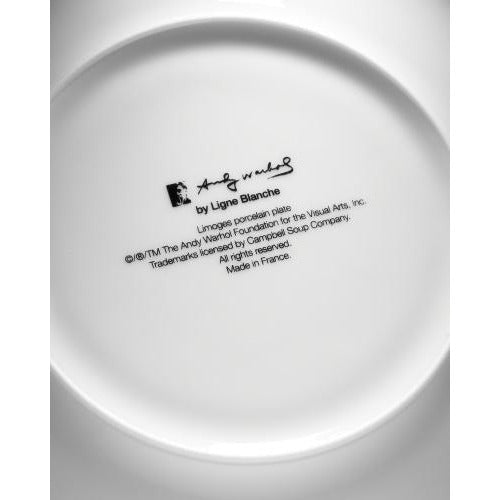 Andy Warhol 'Campbell's' Plate in Blue/Orange – LACMA Store