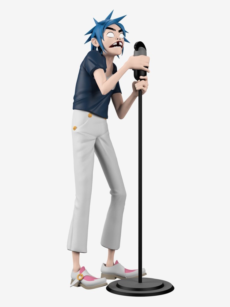 NEW: 2D Art Figure by Gorillaz x Superplastic! - The Toy Chronicle