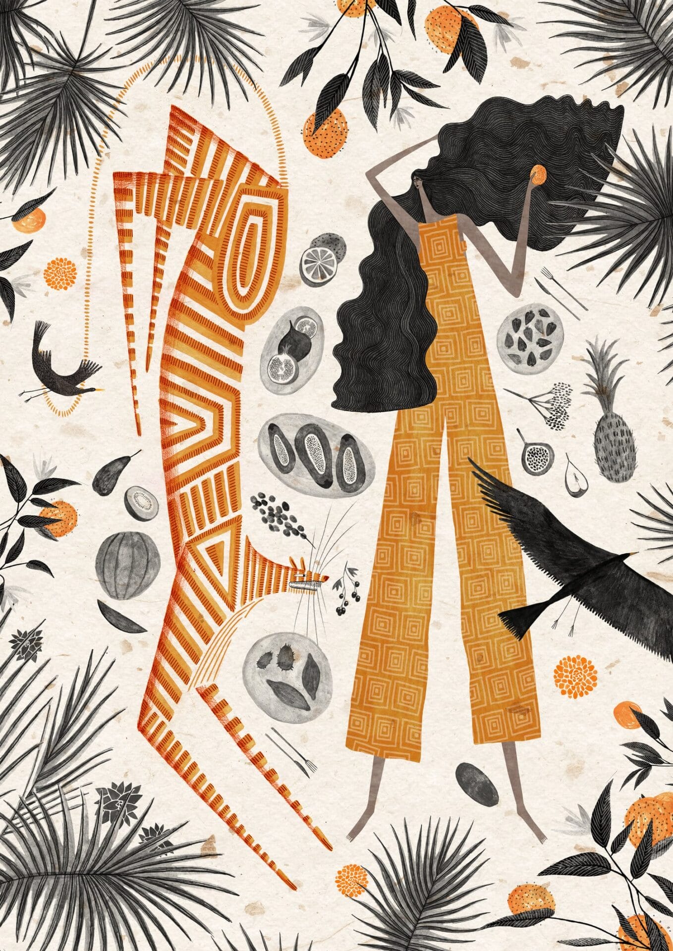 Charming Illustrations by Rosanna Tasker Feature Adventurous Women