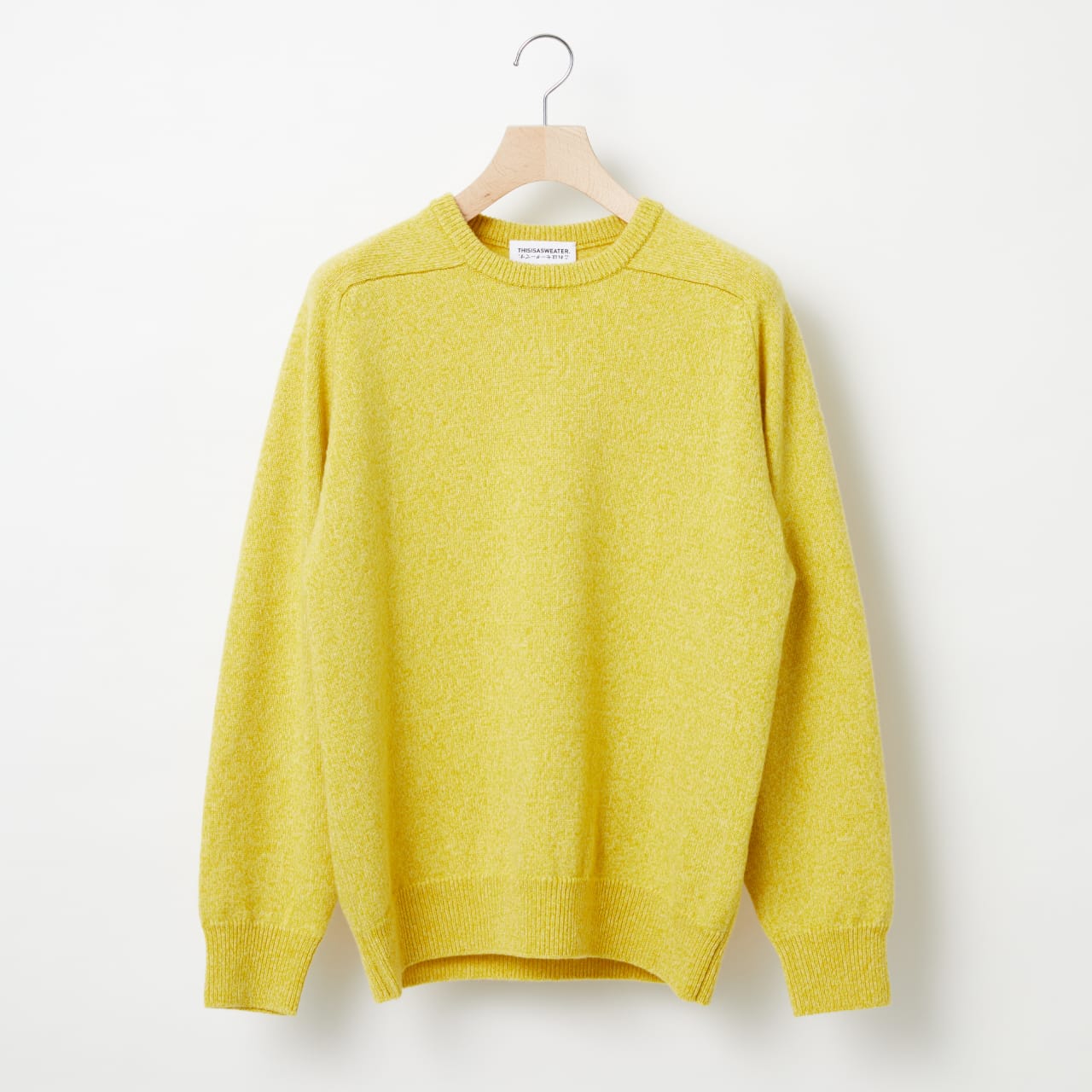 A4: A SWEATER IS COLOR セーターは色を着る。｜THIS IS A SWEATER.