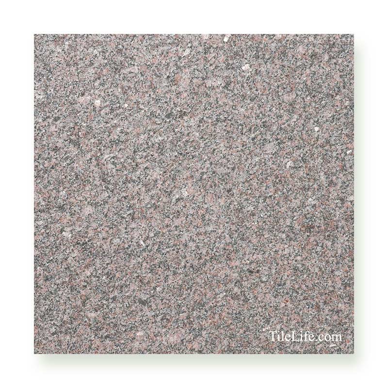 スウェーデンマホガニー 300角 ジェットバーナー仕上げ 御影石