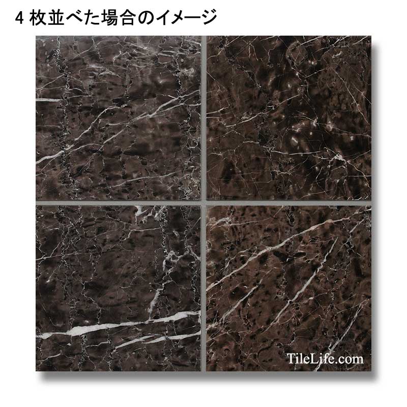 大理石 ゴールデンブラウン 400角 大理石 (メーカー: XRO) 12358XRO