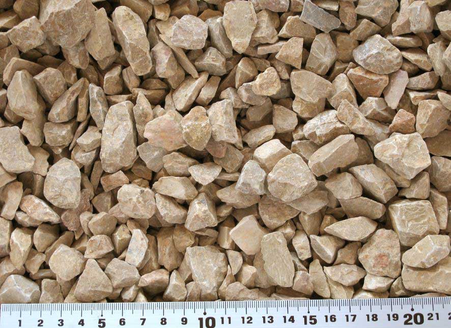 ガーデニング石材 ガーデンロック砂利 ブラウン系 32247SJA | タイル