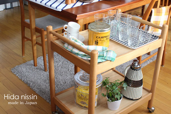 キッチンワゴン 飛騨Nissin/ 日本（送料無料）