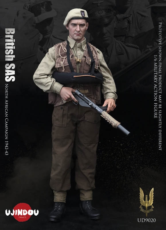 British SAS - North Africa Campaign 1942-1943 - Ujindou 1/6 Scale