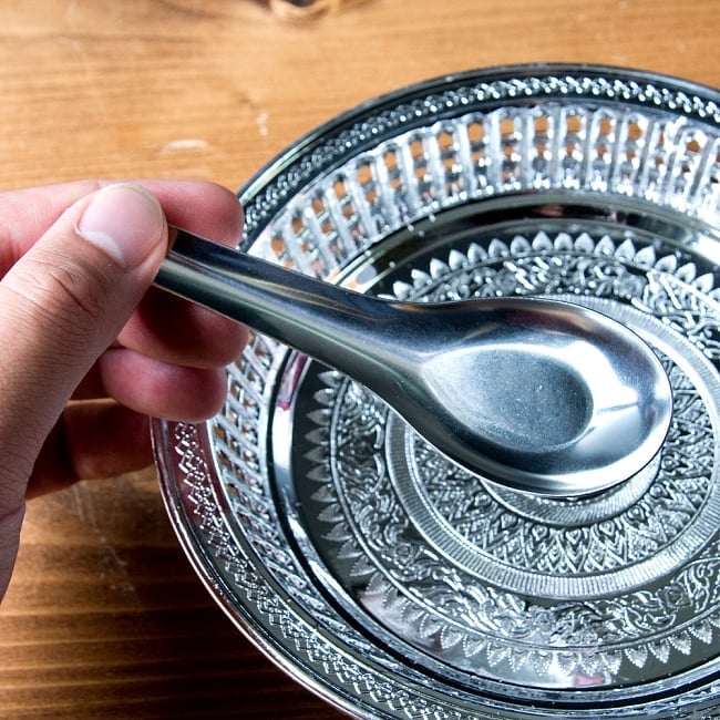 ゼブラ社製 タイ屋台のレンゲ12本セット ZEBRA - 11.5cm の通販