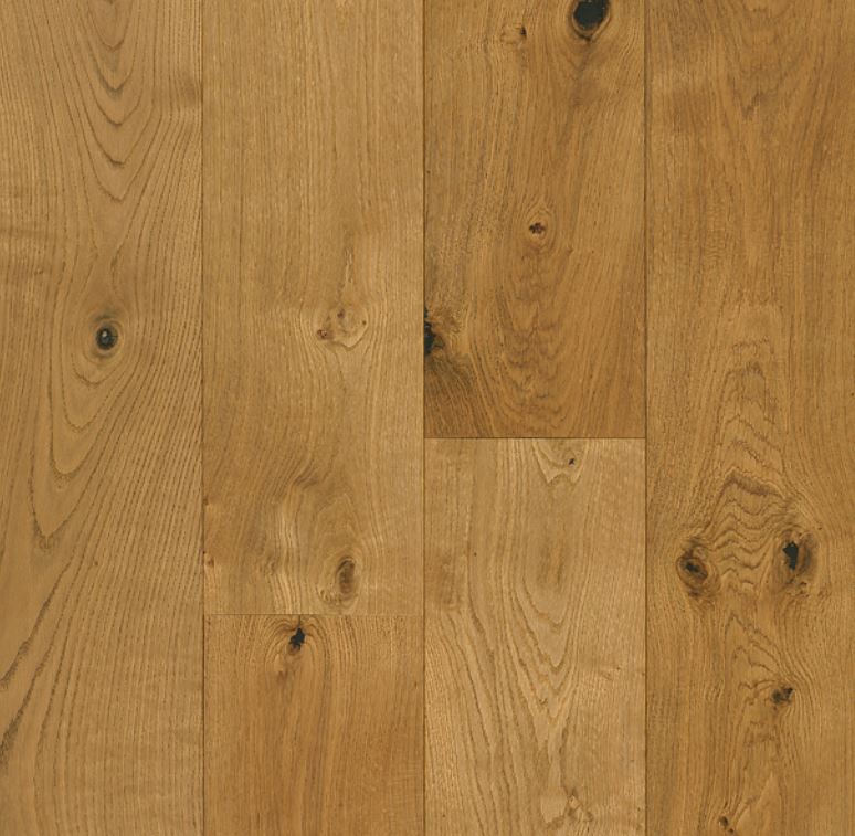 Armstrong TimberBrushed Engineered White Oak Deep Etched Natural