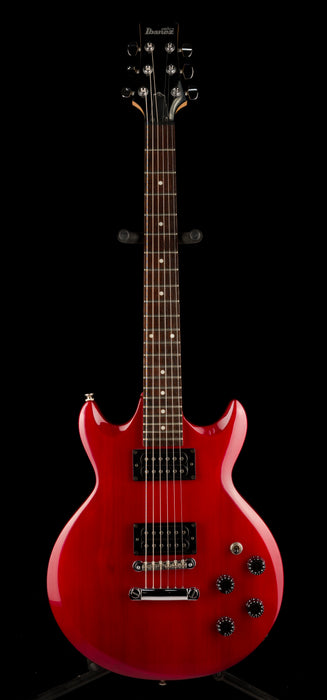 Pre Owned Ibanez GAX70 Transparent Red Electric Guitar With Gig