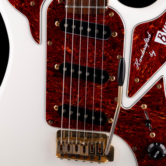 Used Burns Club Series Marquee with Seymour Duncan Pickups White