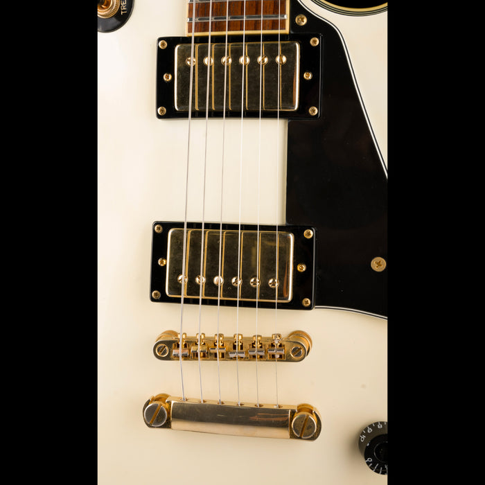 Pre Owned 2006 Epiphone Les Paul Custom Alpine White — Truetone Music