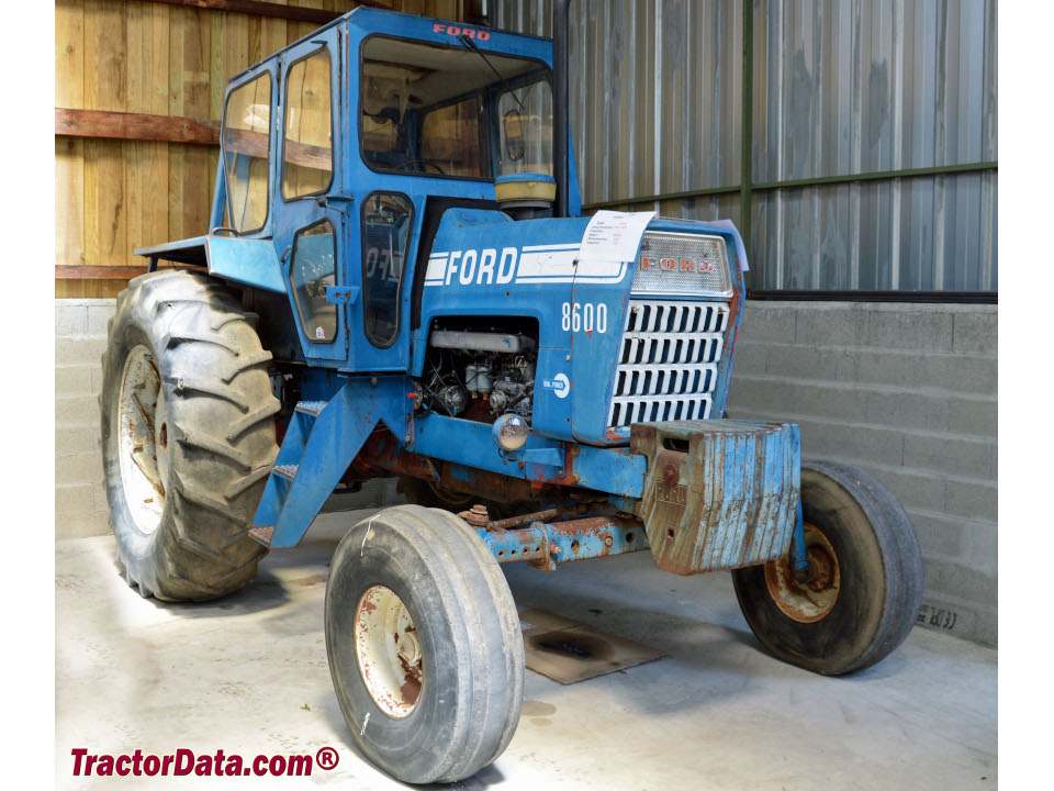 TractorData.com Ford 8600 tractor photos information