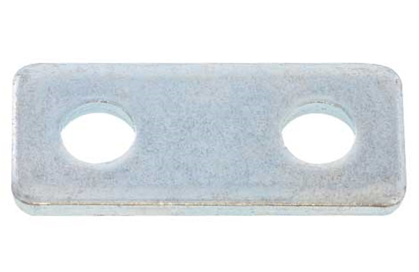 Uボルト用プレート（歩道橋用(鉄／ﾕﾆｸﾛ(銀)／6.0／)｜ネジクル