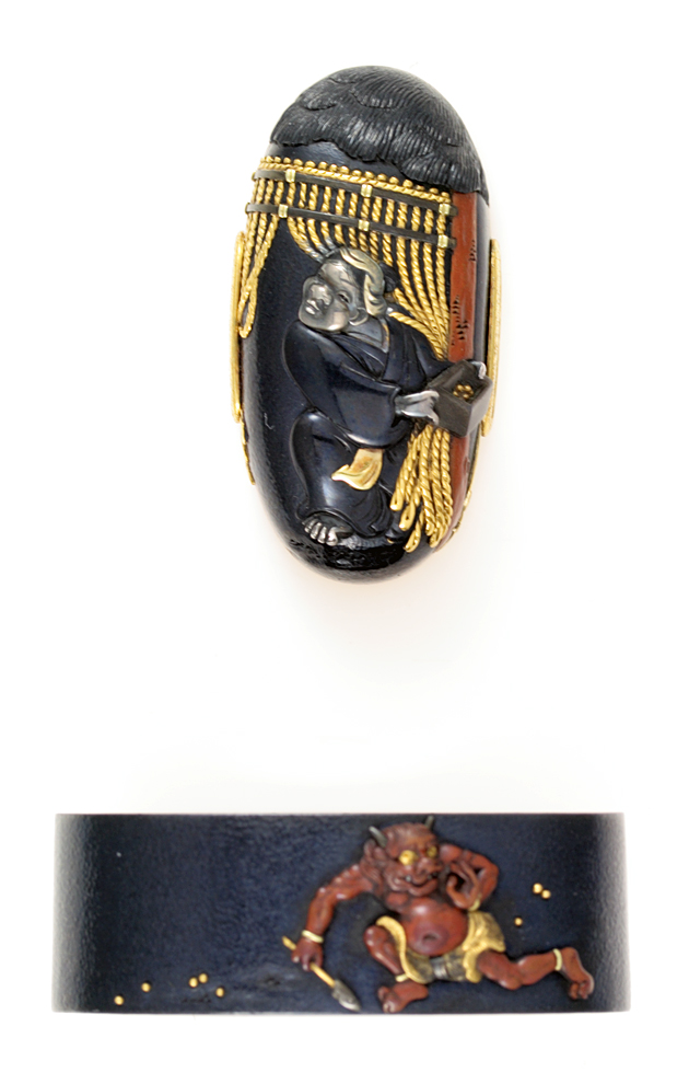 縁頭 岩本昆寛｜刀剣や刀の販売なら日本刀販売専門店つるぎの屋