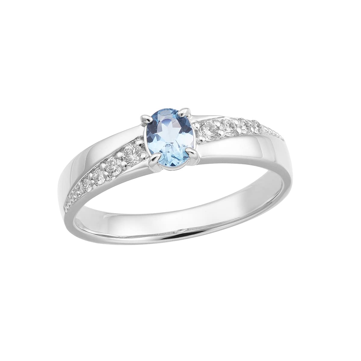 プラチナアクアマリンリング(RFR780-002)|TSUTSUMI（ジュエリーツツミ