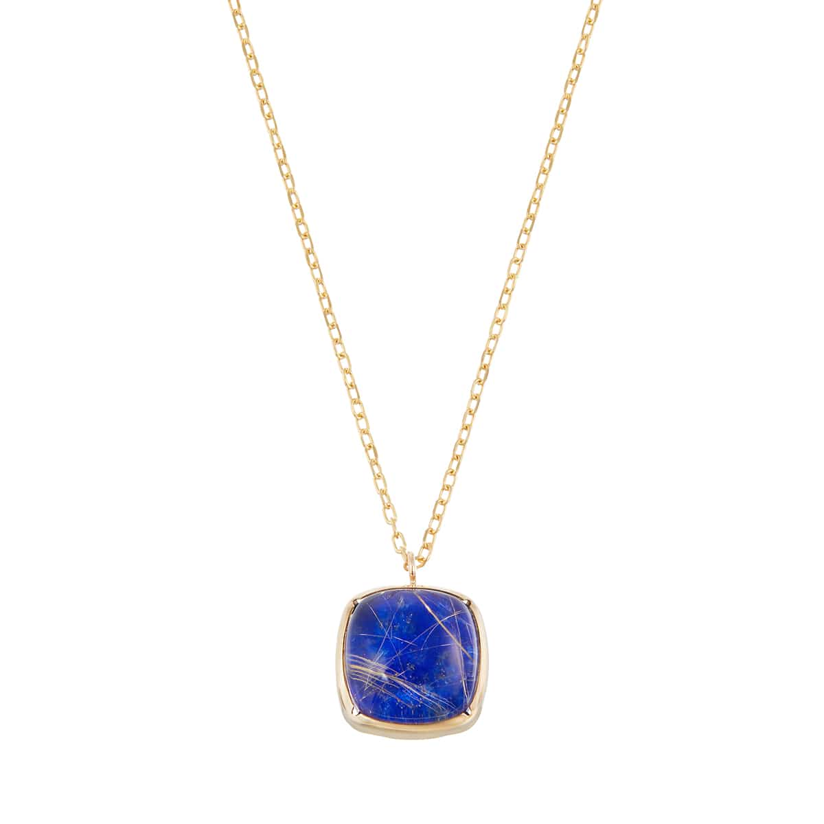 K10イエローゴールドラピスラズリネックレス(RPN799-002)|TSUTSUMI