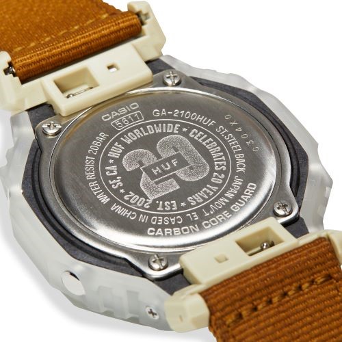 HUF ブランド創業20周年を記念した G-SHOCK とのコラボウォッチを