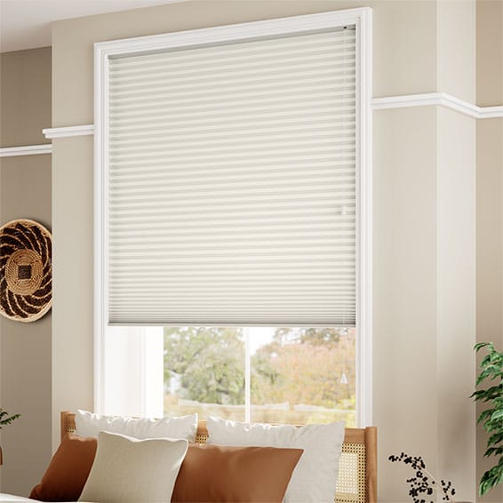 遮光ダブルサーマルハニカム アイボリー ハニカムシェード