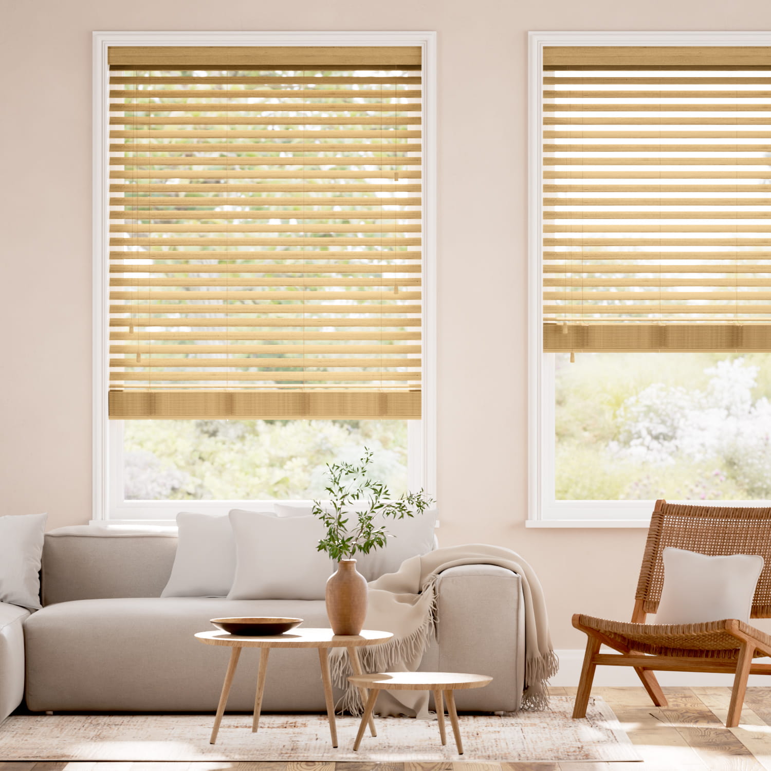 エクスプレス ナチュラル ウッドブラインド