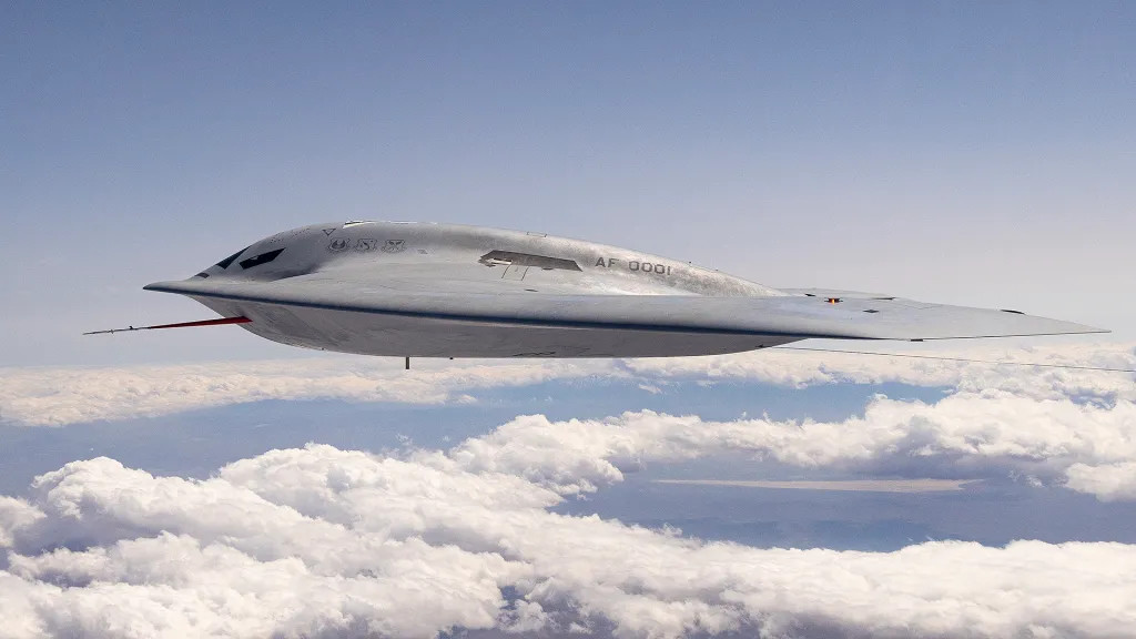B-21 Ground Test Airframes Join Flying Pre-Production Raider