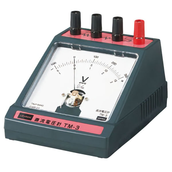 UCHIDASウチダス直流電圧計 TM－3 A型: 理科