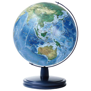 UCHIDASウチダス地球儀／海洋タイプ ラ・メール: 理科