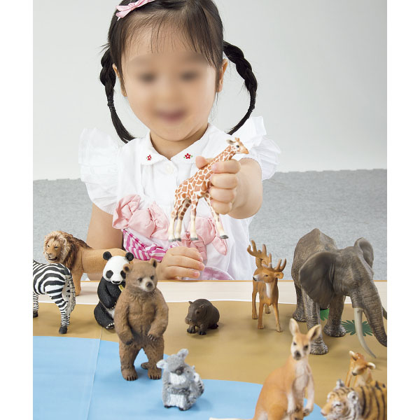 UCHIDASウチダスシュライヒ動物セット ワイルドアニマル: 学習