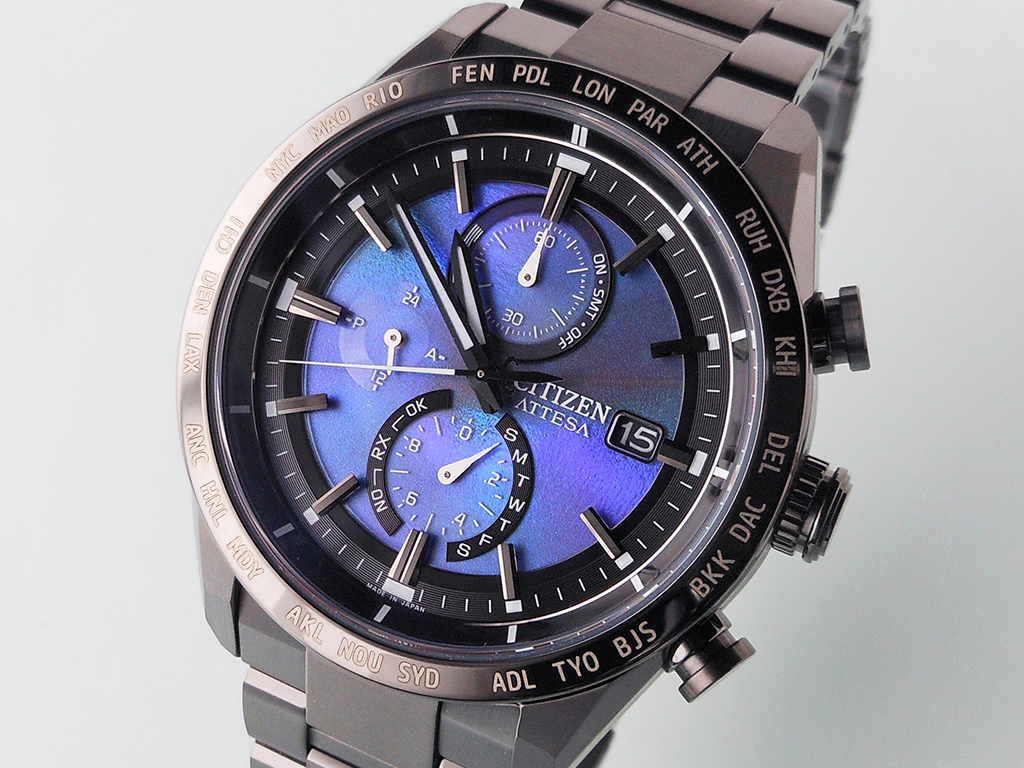 AT8285-68Z/シチズン＜アテッサ＞HAKUTO-Rコラボレーション限定モデル