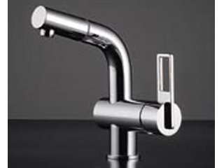 カクダイ シングルレバー引出し混合栓 CORDIA 184-013 ウエダ金物