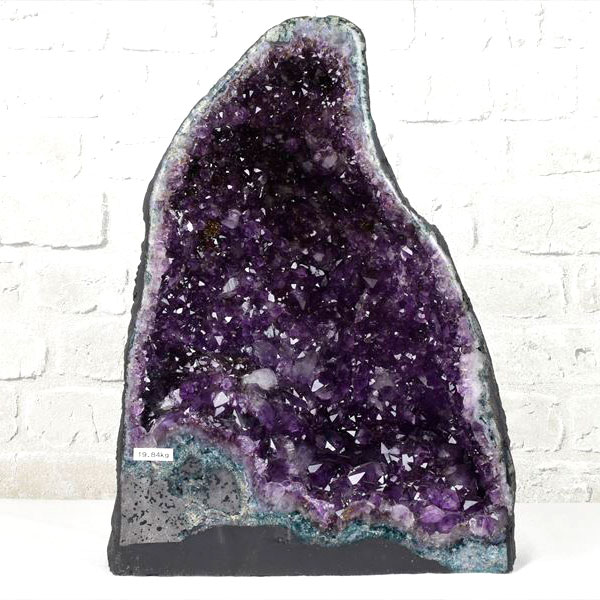 アメジストドーム 23kg 置物 オブジェ 運 風水 水晶 原石 置物 紫水晶