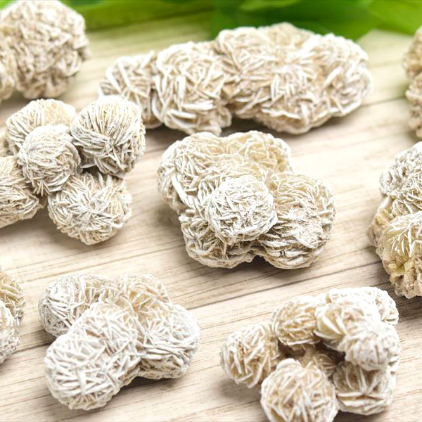 デザートローズ（砂漠の薔薇） クラスター原石｜小さめ｜セレナイト