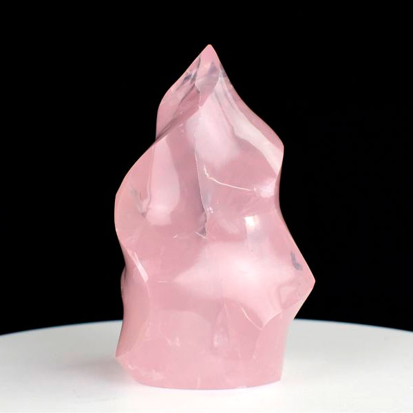 天然 ピンク珊瑚 原木 拝見 置物【日本近海産】【約438g(台座含む