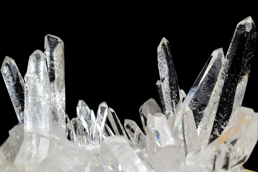 超透明】ブラジル・コリント産 水晶クラスター 原石｜アップストーン